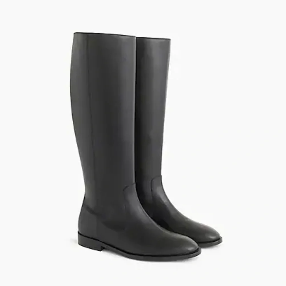 New w/o Box J. Crew Leather Knee High‎ Riding Boots